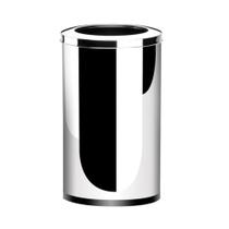 Lixeira Com Aro Brinox Decorline 64 Litros Aço Inox Lixeira Com Aro Brinox Decorline 64 Litros Aço Inox