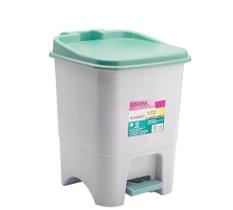 Lixeira com pedal 15l 624 plasmont