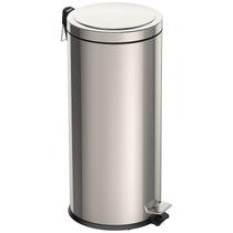 Lixeira com Pedal Brasil em Aço Inox 30 L Tramontina