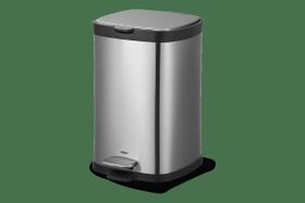 Lixeira Com Pedal Brinox Frame 12 Litros Aço Inox Lixeira Com Pedal Brinox Frame 12 Litros Aço Inox