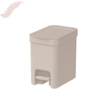 Lixeira Com Pedal Capacidade 6 Litros Compacta Linha Trium