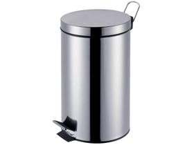 Lixeira com Pedal com Tampa 5 litros Agata INOX MOR