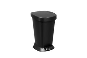Lixeira Com Pedal Coza Square 5 Litros Preto Lixeira Com Pedal Coza Square 5 Litros Preto