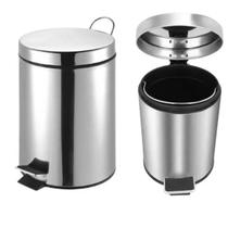 Lixeira Com Pedal Cozinha E Banheiro Cesto Removível Premium