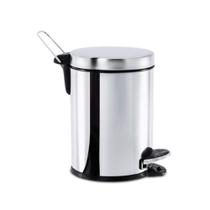 Lixeira com Pedal e Balde Decorline 3 Litros Ø17 x 27cm Aço Inoxidável Brinox - 3040/201 Lixeira com Pedal e Balde Decorline 3 Litros Ø17 x 27cm Aço Inoxidável Brinox - 3040/201