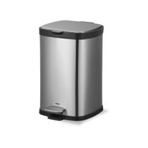 Lixeira com Pedal e Balde Frame 12 Litros Aço Inox Escovado Brinox - 3065/101