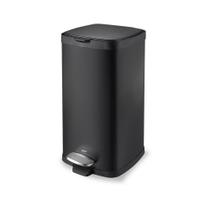 Lixeira Com Pedal E Balde Frame 20L Preto Brinox Lixeira Com Pedal E Balde Frame 20L Preto Brinox