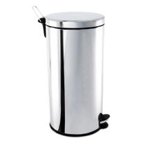 Lixeira Com Pedal e Balde Inox 30 Litros Brinox
