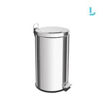 Lixeira com Pedal e Balde Removível 20L Inox Polido - Tramontina Lixeiras Lixeira com Pedal e Balde Removível 20L Inox Polido - Tramontina Lixeiras