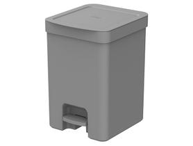 Lixeira Com Pedal e Tampa 12 Litros Cesto de Lixo Cozinha Banheiro Trium Ou
