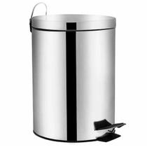 Lixeira com Pedal Inox 5 Litros Kala