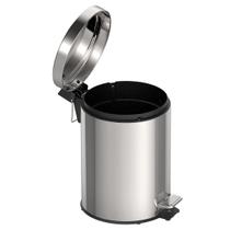 Lixeira com Pedal Inox 5L - Clink