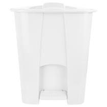 Lixeira Com Pedal Quadrada 15 Litros Plástico Colorida Multiuso, Ideal Para Cozinha, Banheiro Escritório Lummar Lixeira Com Pedal Quadrada 15 Litros Plástico Colorida Multiuso, Ideal Para Cozinha, Banheiro Escritório Lummar
