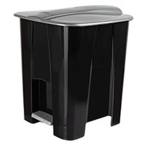 Lixeira Com Pedal Quadrada 8 Litros Plástico Colorida Multiuso, Ideal Para Cozinha, Banheiro Escritório Lummar Lixeira Com Pedal Quadrada 8 Litros Plástico Colorida Multiuso, Ideal Para Cozinha, Banheiro Escritório Lummar