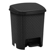 Lixeira Com Pedal Rattan 6L 22 x 20 x 27 - Monte Líbano Lixeira Com Pedal Rattan 6L 22 x 20 x 27 - Monte Líbano