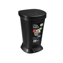 Lixeira Com Pedal Square 5L - Pt Cód. 7815 Lixeira Com Pedal Square 5L - Pt Cód. 7815