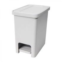 Lixeira com pedal texas 10,5l cinza dup