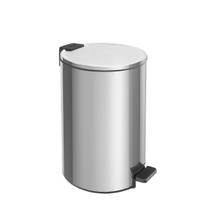Lixeira com Pedal Tramontina Loop Aço Inox Polido 20 Litros