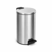 Lixeira Com Pedal Tramontina Loop Em Aco Inox 5L