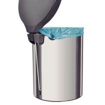 Lixeira com Pedal Tramontina New em Aço Inox com Acabamento Polido 20 L