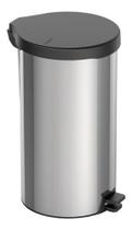 Lixeira com Pedal Tramontina New em Aço Inox com Acabamento Polido 20 L