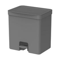 Lixeira com Pedal Trium 20L Chumbo LX4200CHF - Ou