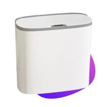 Lixeira com Sensor Automático Inteligente Abre Fácil em Toque Cesto Lixo Casa Quarto Banheiro 13L - Prime
