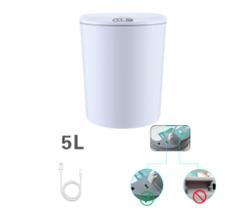 Lixeira Com Sensor Automático Recarregavel Inteligente Para Banheiro Cozinha Sala Escritório Lixeira Com Sensor Automático Recarregavel Inteligente Para Banheiro Cozinha Sala Escritório