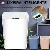 Lixeira com Sensor Inteligente Automática 14 Litros banheiro