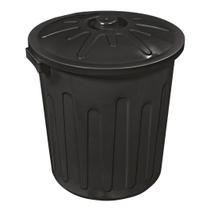 Lixeira Com Tampa 30 Litros Preta Arqplast
