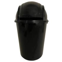 Lixeira com Tampa Basculante 7,5 Litros Preto Jaguar Lixeira com Tampa Basculante 7,5 Litros Preto Jaguar