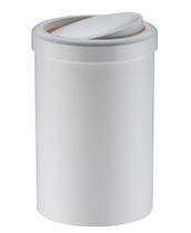 Lixeira com Tampa Basculante 8 litros Branca plastico - Future Utilidades