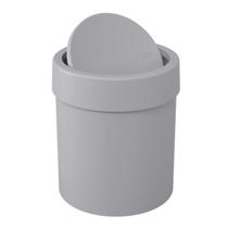 Lixeira com Tampa Basculante Basic 5,4L Cinza 10945/0499 Coza