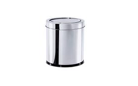 Lixeira com Tampa Basculante Brinox Decorline 5,4 L - Ø 18,5 x 20 cm Aço Inox