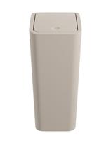 Lixeira Com Tampa Click 2 Astra 8L Argila