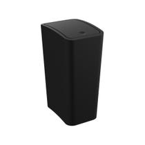 Lixeira com Tampa Click 8 Litros Preto Astra Lixeira com Tampa Click 8 Litros Preto Astra