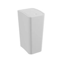 Lixeira com Tampa Click Astra 8L Branca