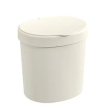 Lixeira com Tampa Coza Basic 2,5 Litros Light Gray Lixeira com Tampa Coza Basic 2,5 Litros Light Gray
