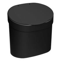 Lixeira com Tampa Coza Basic 4 Litros Preto Coza