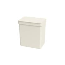 Lixeira com Tampa Coza Single 2,5 Litros Light Gray