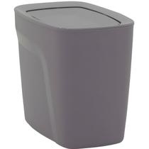 Lixeira Compact Basculante Tramontina Cinza 6,5L Cozinha Lixeira Compact Basculante Tramontina Cinza 6,5L Cozinha