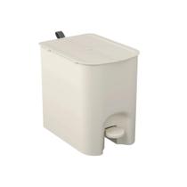 Lixeira Coza Borboleta com Pedal 12 Litros Light Gray com Alça Cinza Chumbo Brinox - 10661/0468 Lixeira Coza Borboleta com Pedal 12 Litros Light Gray com Alça Cinza Chumbo Brinox - 10661/0468