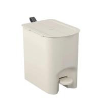 Lixeira Coza Borboleta com Pedal 6 Litros Light Gray com Alça Cinza Chumbo Brinox - 10660/0468 Lixeira Coza Borboleta com Pedal 6 Litros Light Gray com Alça Cinza Chumbo Brinox - 10660/0468