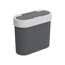 Lixeira Coza Flat 2,8l Cinza