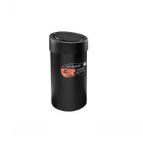 Lixeira Coza Plástica Click Preta 9 Litros 20 Cm De Diâmetro Por 39,5 Cm Preto Lixeira Coza Plástica Click Preta 9 Litros 20 Cm De Diâmetro Por 39,5 Cm Preto