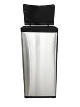 Lixeira Cozinha Automática Sensor Aço Inox 50 Litros Premium