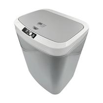 Lixeira Cozinha Banheiro Escritório Automática Sensor 15L - Luatek