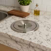 Lixeira Cozinha Embutir Granito Inox 304 Não Enferruja 3l