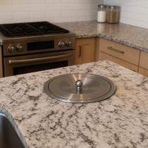 Lixeira Cozinha Embutir Granito Inox 304 Não Enferruja 5l