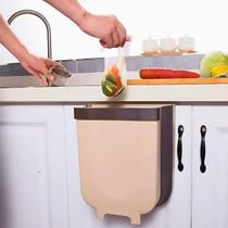 Lixeira Cozinha Plástico Tampa Retrátil Suspensa Acoplável Lixeira Cozinha Plástico Tampa Retrátil Suspensa Acoplável